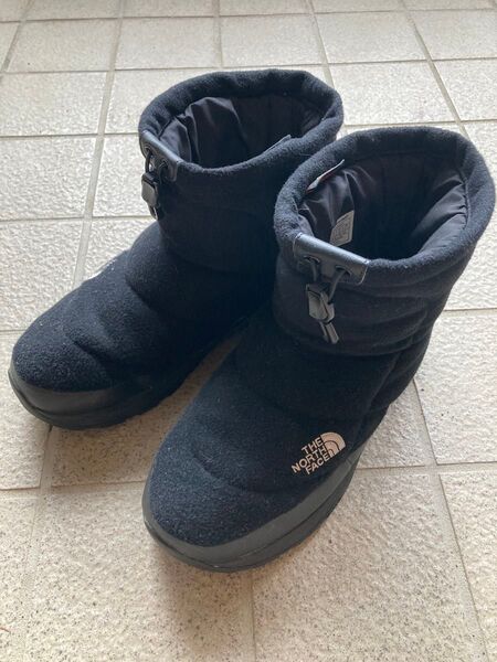 THENORTHFACE/ノースフェイス/ヌプシブーティー/ショート/ウール/ブラック/28㎝