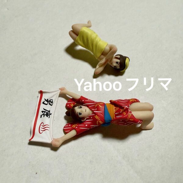 レア コップのフチ子 男鹿 ご当地フチ子 温泉 手ぬぐい カップアクセサリー