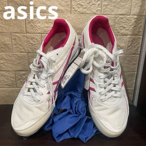 定価10230円 新品 asics アシックス 陸上競技 スパイク 袋付き EFFORT SK