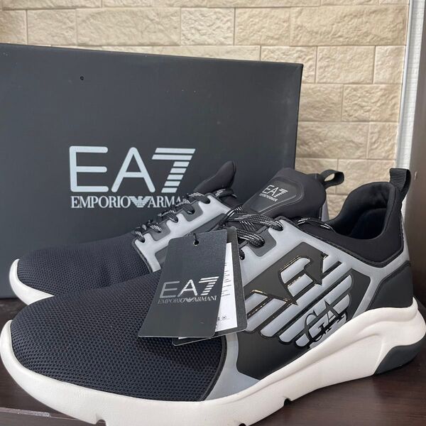 新品タグ付き EA7 イーエーセブン EMPORIO ARMANI エンポリオアルマーニ スニーカー