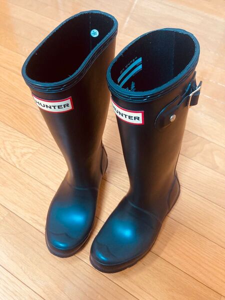 HUNTERのキッズレインブーツです。 サイズは約19.5cm UK 13 US 1B/2G EU32