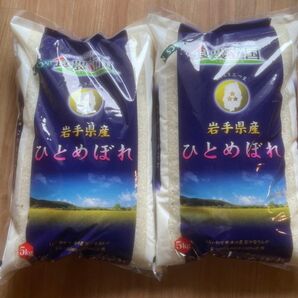 6年産岩手県産ひとめぼれ 5kg×2袋
