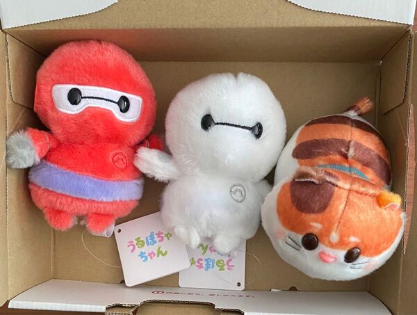 ディズニーストア ベイマックス うるぽちゃちゃん ぬいぐるみ 3個セット モチ 2.0 うるぽちゃ ディズニー
