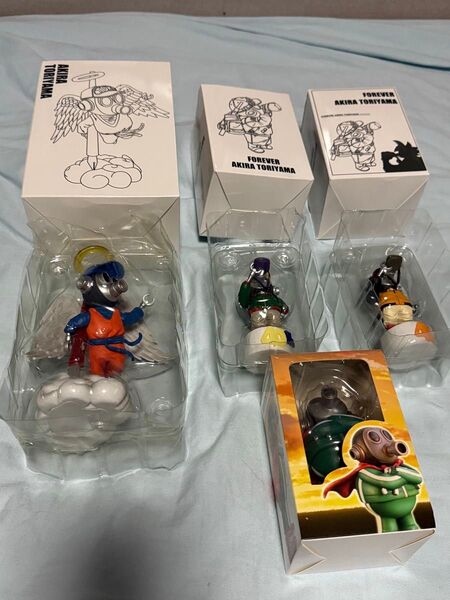 鳥山明 フィギュア4個セット ドラゴンボール Dr.スランプ 新品未使用