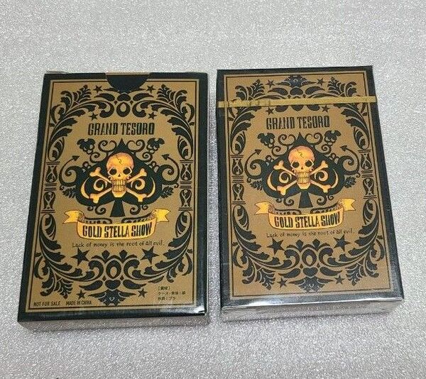 ONE PIECE FILM GOLD トランプ 未開封、開封品 2個セット