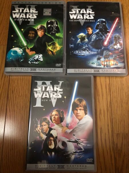 スター ウォーズ DVD エピソード4〜6 3作品