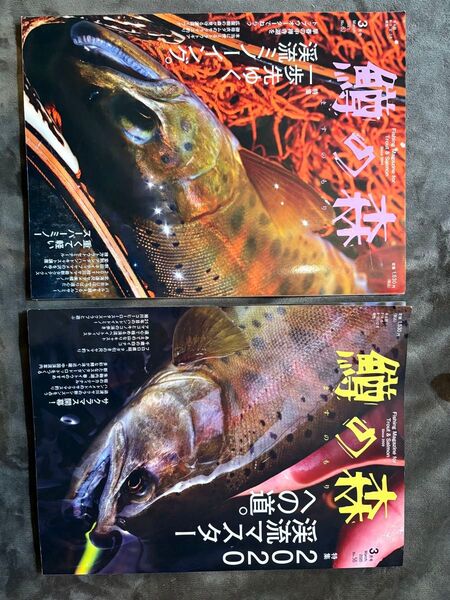 鱒の森 2冊セット 渓流釣り フライフィッシング 雑誌