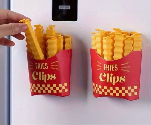 新品 フライドポテトクリップ 12本