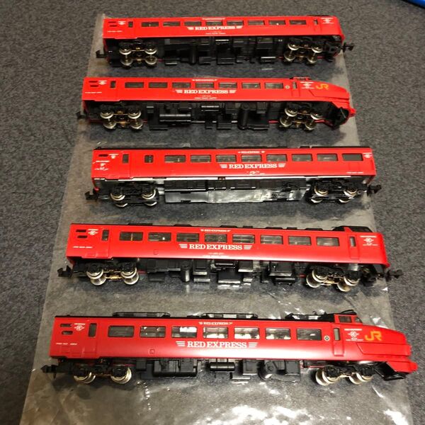 TOMIX JR 485系特急電車(クロ481-100・RED EXPRESS)セット 98777? 92593? 室内灯