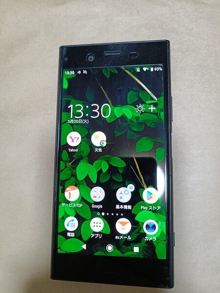 Xperia xz1 simフリー SOV36 au 黒 ブラック