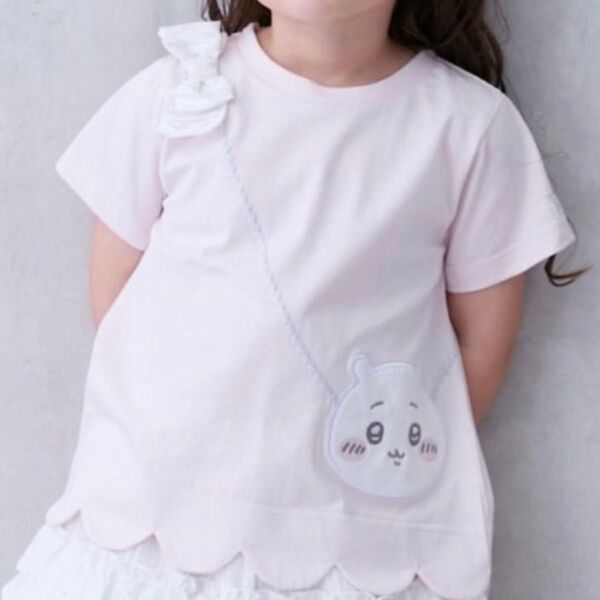 ちいかわ プティマイン ポシェット風Tシャツ 100cm