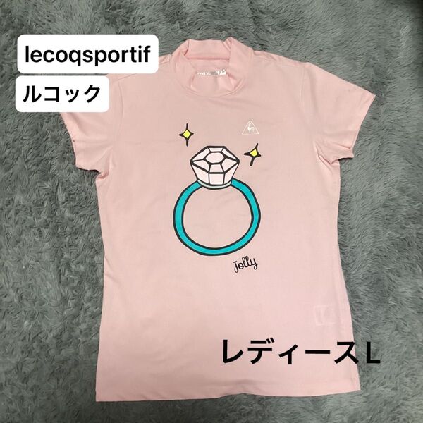 ルコック lecoqsportif ゴルフウェア レディース シャツ Lサイズ
