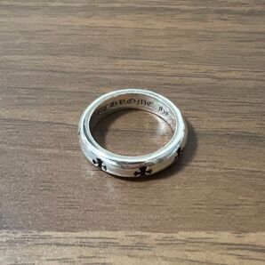 美品 CHROME HEARTS NEGATIVE CH PLUS RING クロムハーツ ネガティブ CHプラス リング 19号
