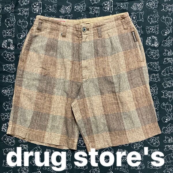 drug store's ドラッグストアーズチェック柄ショートパンツ