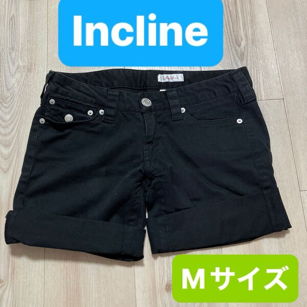 Incline2wayショートハーフパンツ ロールアップM