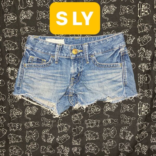 S LYスライデニムショートパンツ サイズ0