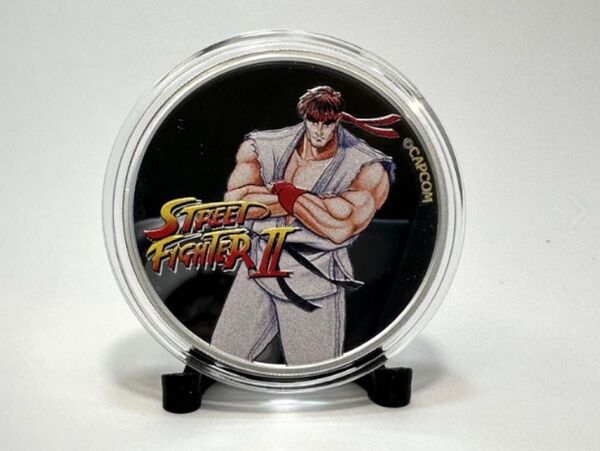 ストリートファイターII 記念1オンス銀貨発行数五千枚