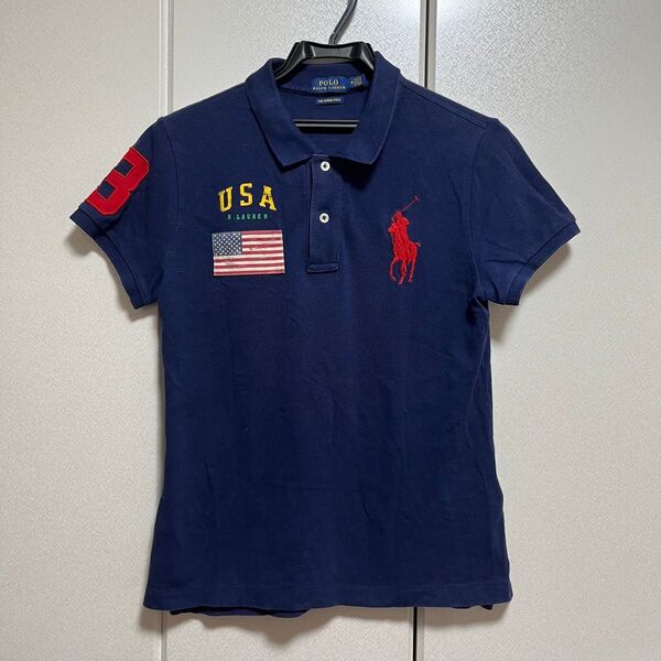 ポロラルフローレン Polo Ralph Lauren ポロシャツ ネイビー