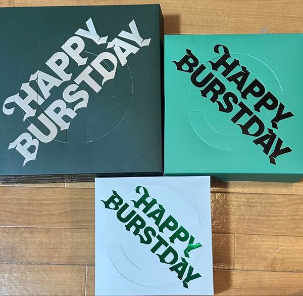 Seventeen HAPPY BURSTDAY 通常盤 3形態 開封済み