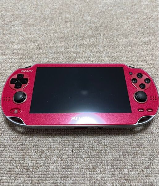A1906 SONY PSVITA PCH-1100 コズミックレッド
