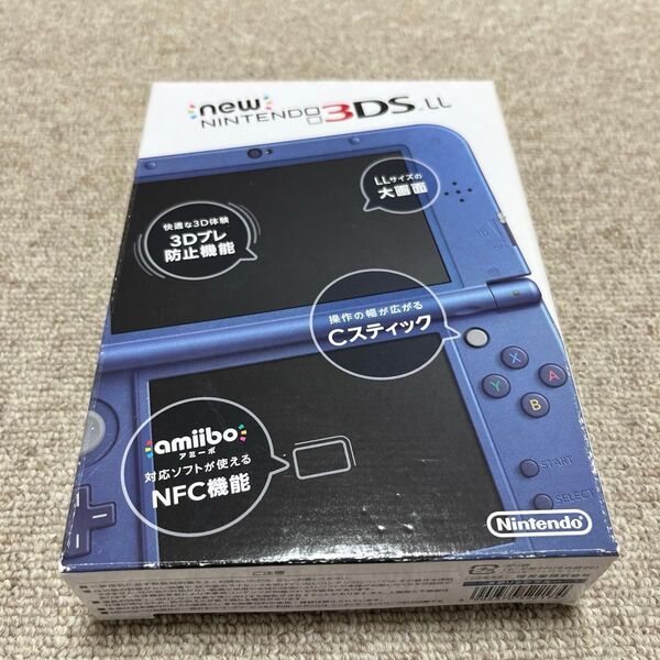 A1629 NEW NINTENDO 3DS LL メタリックブルー
