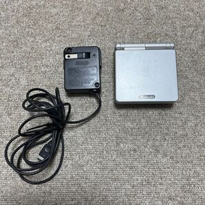 A1763 ゲームボーイアドバンスSP AGS-001 プラチナシルバー