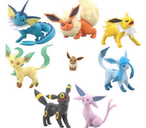 ポケモン スケールワールド パルデア地方 イーブイ進化セット