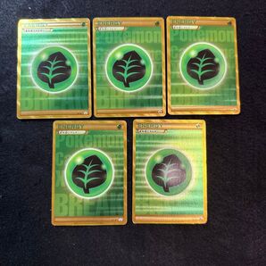 ポケモンカード 草エネルギー ur ブレイク Blake 5枚セット