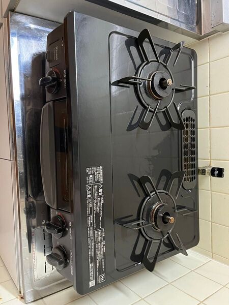 リンナイ KG34NBK ガスコンロ プロパン 強火力右