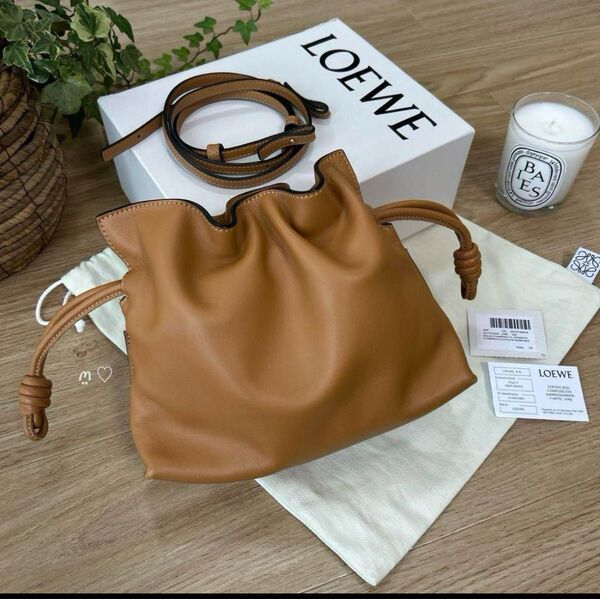 LOEWEロエベ フラメンコクラッチ ミニ ショルダーバッグ 斜めがけポシェット