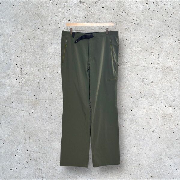 モンベル mont bell クリマプロ ノマドパンツ トレッキングパンツ L アウトドア グリーン系 釣り