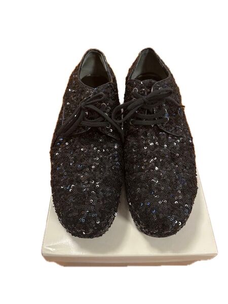 tricot COMME des GARCONS トリコ コム デ ギャルソン スパンコール シューズ 23.5cm 美品