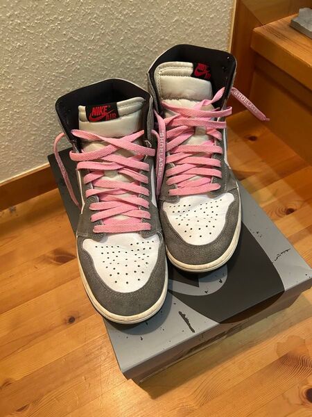 ナイキ エアジョーダン1 ハイ OG スモークグレー aj1 スモークグレー