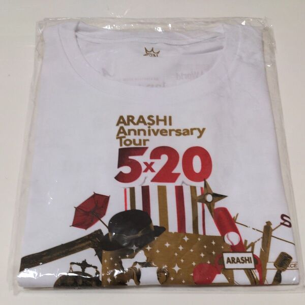 嵐 ARASHI Anniversary Tour 5×20 グッズ Tシャツ
