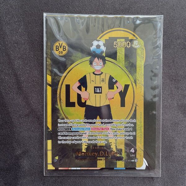 ルフィ ドルトムント BVB ドイツ プロモ 英語 海外 ワンピース p314