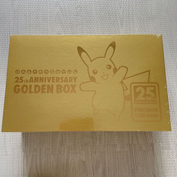 25th アニバーサリー ゴールデンボックス シュリンク付き ポケモンp317