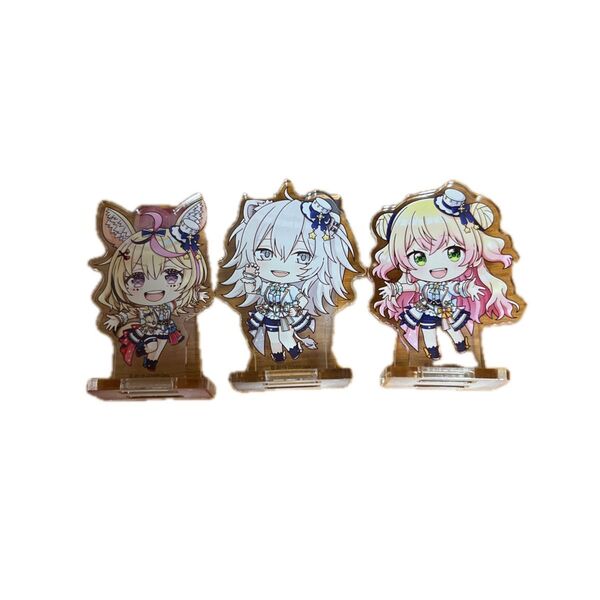 ホロライブ アクリルスタンド Bright Parade 2 尾丸ポルカ 獅白ぼたん 桃鈴ねね
