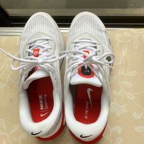 NIKE ランニングシューズ 28cm ホワイト/レッド