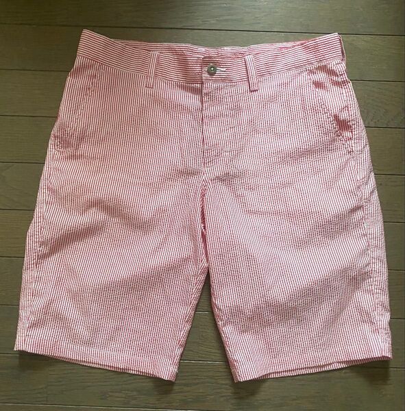 テーラーメイド ハーフパンツ ゴルフウェア ショートパンツ 短パン ストライプ メンズ L