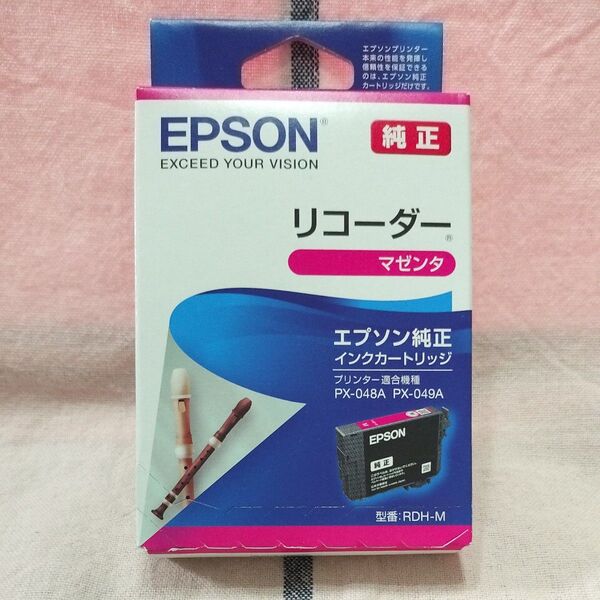エプソン インクカートリッジ リコーダー RDH-M マゼンダ EPSON