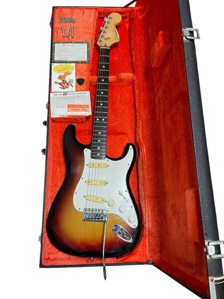 ジャパンヴィンテージ 石ロゴ FERNANDES FST-60 専用ハードケース付