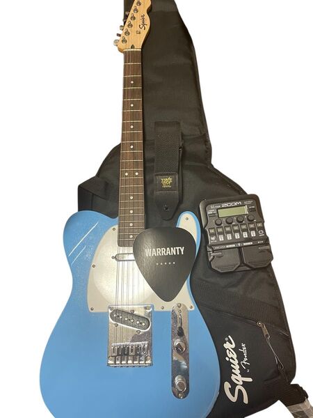 Squier テレキャスター zoom マルチエフェクター 付