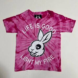 マッドバニー MADBUNNY タイダイ Tシャツ キッズ 110 フジロック FUJIROCK フェス