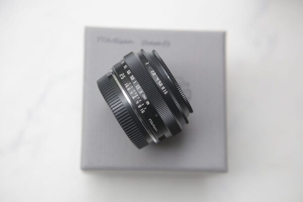 TT Artisan 25mm f/2 M4/3 マイクロフォーサーズ レンズ ブラック