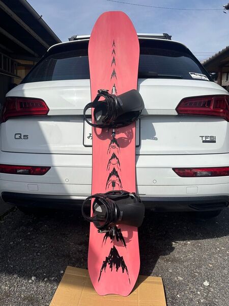 BURTONバートンディープシンカー154 カーテルX スノーボードビンディングセットスノボ