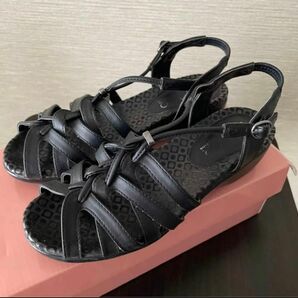 NUOVO ブラック サンダル Lサイズ