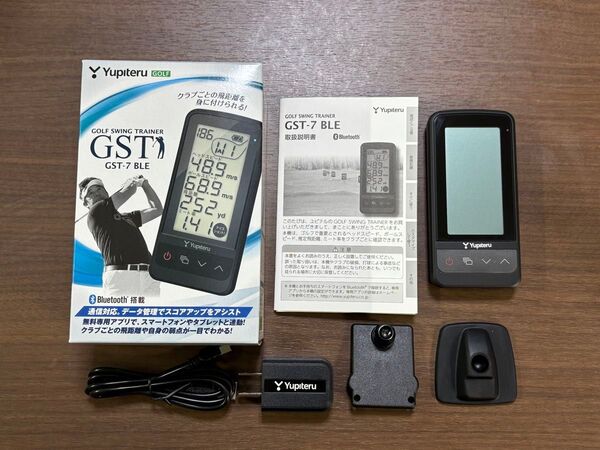 【美品】ユピテル スイングトレーナー GST-7 BLE バッテリー式 角度調整ブラケット付き 値下不可