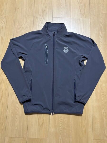 【美品】ビームス ゴルフ ブルゾン ダブルジップ グレー メンズ Mサイズ 値下不可※24ボーナス対応します