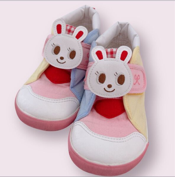 ミキハウス 16センチ うさこちゃん スニーカー シューズ
