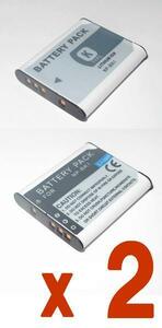 ２個】NP-BK1 Sony DSC-W190 MHS-CM5 MHS-PM5K対応充電池 互換品